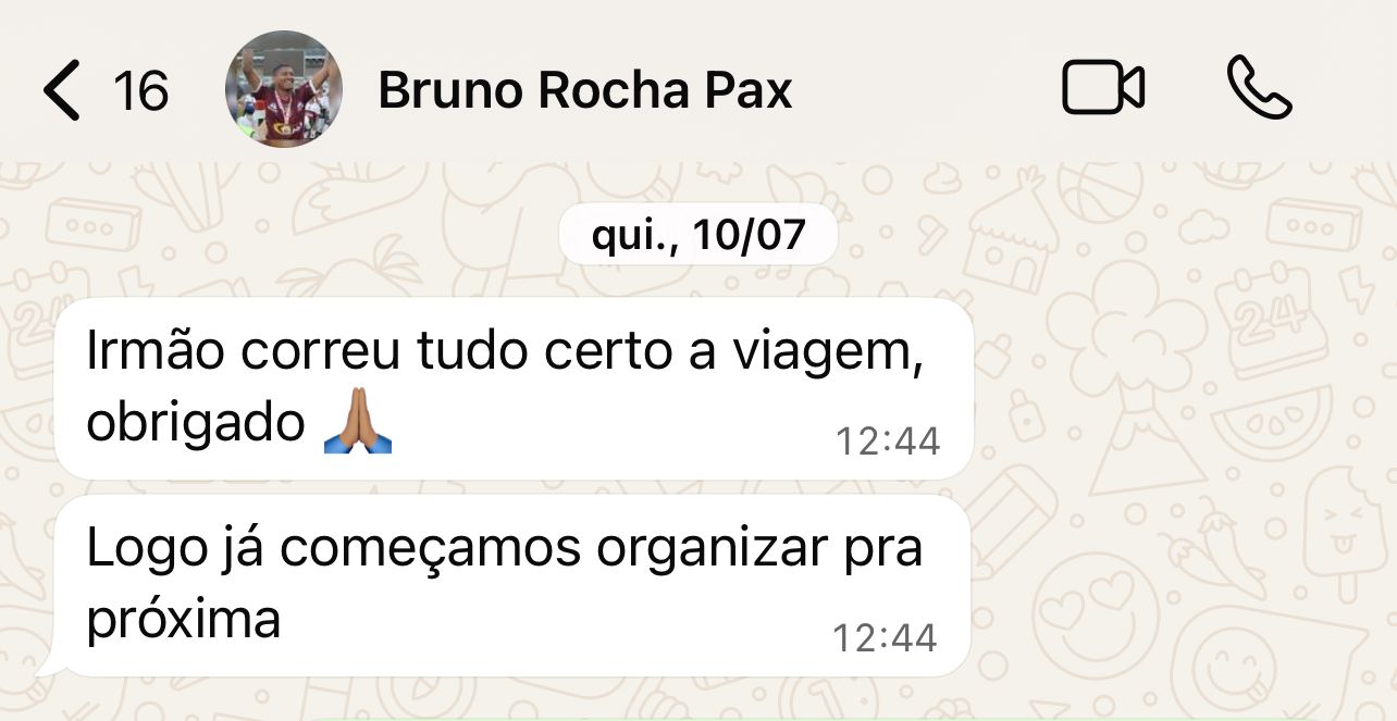 Conversa com Bruno Rocha - Viagem bem-sucedida